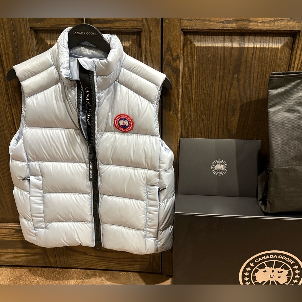 Canada Goose Cypress Vest Women’s Dawn Blue NEW!! Sz S 😍🔥